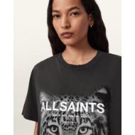 Picture of ALLSAINTS WOMEN'S ROAR TOMMI T-SHIRT IN BLACK 3