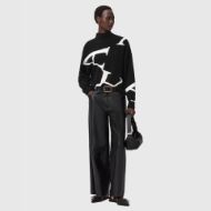 Снимка на ALLSAINTS ДАМСКИ ПУЛОВЕР A STAR JUMPER В ЧЕРНО/БЯЛО 5