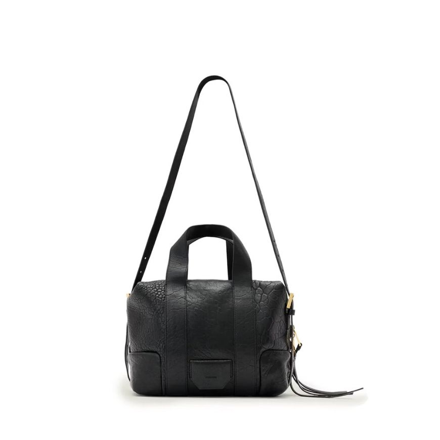 Picture of ALLSAINTS WOMEN'S ARES GRAIN M CROSSBODY IN BLACK