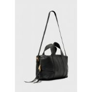 Picture of ALLSAINTS WOMEN'S ARES GRAIN M CROSSBODY IN BLACK 3