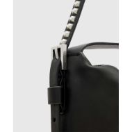 Picture of ALLSAINTS WOMEN'S VEGA EMBROIDERED GRAB BAG IN BLACK 3