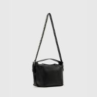 Picture of ALLSAINTS WOMEN'S VEGA EMBROIDERED GRAB BAG IN BLACK 5