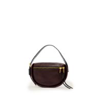 Picture of ALLSAINTS WOMEN'S NOEMIE MINI SHOULDER IN PORT RED 1