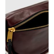 Picture of ALLSAINTS WOMEN'S NOEMIE MINI SHOULDER IN PORT RED 4