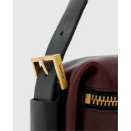 Picture of ALLSAINTS WOMEN'S NOEMIE MINI SHOULDER IN PORT RED 3