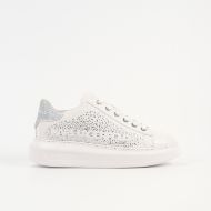 Снимка на KARL LAGERFELD ДАМСКИ СПОРТНИ ОБУВКИ KAPRI KONSTELLATION LO В БЯЛО И СРЕБРИСТО 1