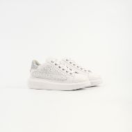 Снимка на KARL LAGERFELD ДАМСКИ СПОРТНИ ОБУВКИ KAPRI KONSTELLATION LO В БЯЛО И СРЕБРИСТО 5