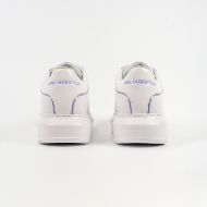 Снимка на KARL LAGERFELD ДАМСКИ СПОРТНИ ОБУВКИ KAPRI RHINESTONE KARL TRIM В БЯЛО И ЛИЛАВО 4