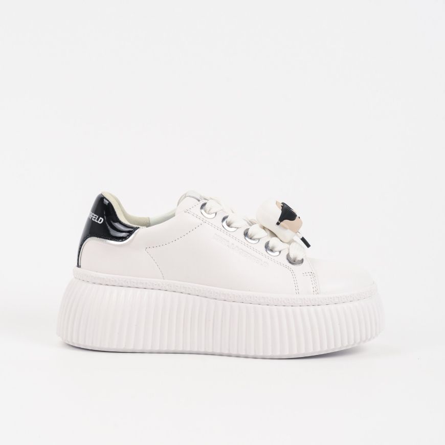 Снимка на KARL LAGERFELD ДАМСКИ СПОРТНИ ОБУВКИ KREEPER LO TWIN LACE KEEPER В БЯЛО