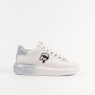 Снимка на KARL LAGERFELD ДАМСКИ СПОРТНИ ОБУВКИ KAPRI OMBRE NFT LO LACE В БЯЛО И СРЕБРИСТО 1