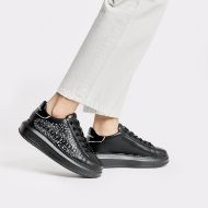 Снимка на KARL LAGERFELD ДАМСКИ СПОРТНИ ОБУВКИ KAPRI KONSTELLATION LO В ЧЕРНО И СРЕБРИСТО 6