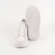 Picture of KARL LAGERFELD WOMEN'S ANAKAPRI RHINESTONE KARL TRIM IN WHITE W/SILVER 2