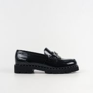 Picture of KARL LAGERFELD WOMEN'S LOWELL CHARM LOAFER IN BLACK 1