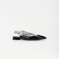 Picture of KARL LAGERFELD WOMEN'S KERRIE RIBBON SLINGBACK IN BLACK 5