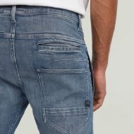 Picture of G-STAR MEN'S D-STAQ 3D SLIM JEANS IN FADED BLUE PEBBLE RESTORED 3