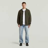 Picture of G-STAR MEN'S HONEY COMB STRUCTURE CARDIGAN IN ASFALT 4