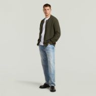 Picture of G-STAR MEN'S HONEY COMB STRUCTURE CARDIGAN IN ASFALT 5