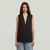 Снимка на G-STAR ДАМСКА ЖИЛЕТКА BLAZER TOP В ЧЕРНО НА РАЙЕ 1