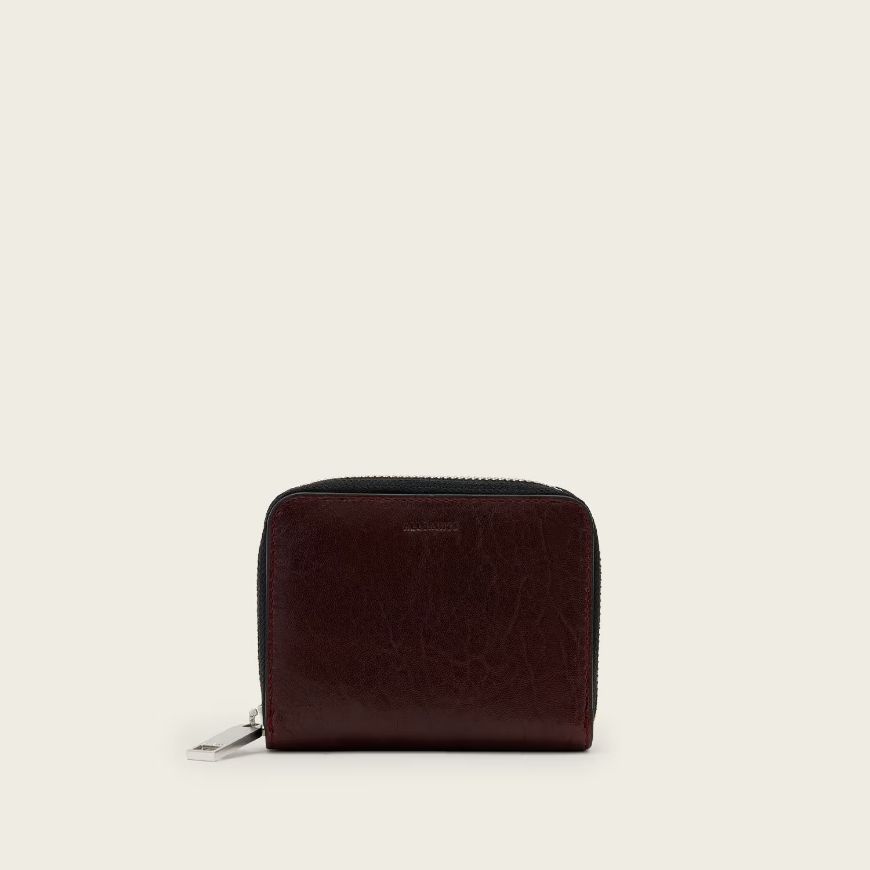 Снимка на ALLSAINTS ДАМСКО ПОРТМОНЕ LENA G ZIP WALLET В ТЪМНОЧЕРВЕНО