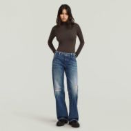 Picture of G-STAR WOMEN'S JUDEE LOOSE JEANS IN WORN IN MOUNTAIN DUSK DESTROYED 5