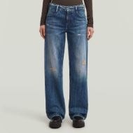 Picture of G-STAR WOMEN'S JUDEE LOOSE JEANS IN WORN IN MOUNTAIN DUSK DESTROYED 1