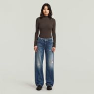 Picture of G-STAR WOMEN'S JUDEE LOOSE JEANS IN WORN IN MOUNTAIN DUSK DESTROYED 4