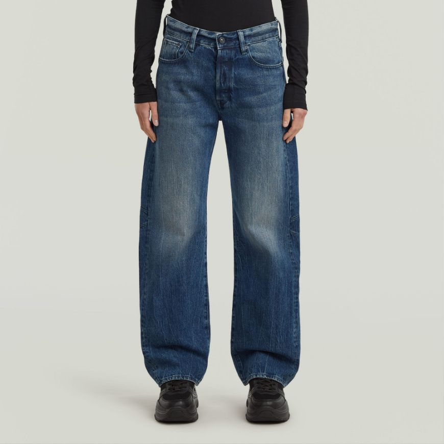 Picture of G-STAR WOMEN'S BOWEY 3D BOYFRIEND JEANS IN WORN IN MOUNTAIN DUSK