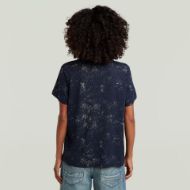 Снимка на G-STAR ДАМСКИ ТОП AOP TOP В SALUTE WAVE SPRAY 2