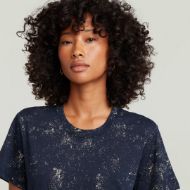 Снимка на G-STAR ДАМСКИ ТОП AOP TOP В SALUTE WAVE SPRAY 3