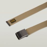 Picture of G-STAR MEN'S WEBBING BELT IN ANTIC SILVER/TURF 3