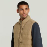 Picture of G-STAR MEN'S FOUNDATION LINER VEST IN SAFARI 3
