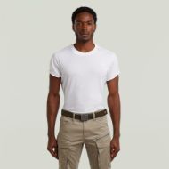 Picture of G-STAR MEN'S WEBBING BELT IN BLACK METAL/JAVA 2