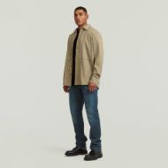 Picture of G-STAR MEN'S PANELLED POCKET REGULAR SHIRT IN SAFARI GD 5