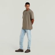 Picture of G-STAR MEN'S MULTI TECHNIQUE GR RELAXED T-SHIRT IN TURF 5
