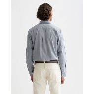 Picture of SCOTCH&SODA MEN'S SEASONAL CORE SOLID OXFORD REGULAR-FIT SHIRT IN NAVY 5