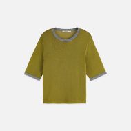 Снимка на SCOTCH&SODA ДАМСКИ ПУЛОВЕР С КЪС РЪКАВ В ЗЕЛЕНО 1