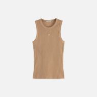 Снимка на SCOTCH&SODA ДАМСКИ ТОП RIB RACER TANK В БЕЖОВО 1