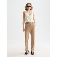 Picture of SCOTCH&SODA WOMEN'S CORE JERSEY WOVEN TANK IN OFF WHITE 6