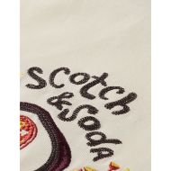 Picture of SCOTCH&SODA WOMEN'S 40 YEARS WASHED ARTWORK REGULAR FIT T-SHIRT IN EGGNOG 3
