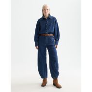 Picture of SCOTCH&SODA WOMEN'S WESTERN DENIM SHIRT IN TOP NOTCH 7