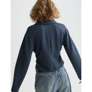 Picture of SCOTCH&SODA WOMEN'S MODAL SHIRT IN CARBON 5