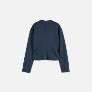 Picture of SCOTCH&SODA WOMEN'S MODAL SHIRT IN CARBON 2