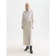 Picture of SCOTCH&SODA WOMEN'S REGULAR FIT POPLIN SHIRT IN MICRO STRIPE 7