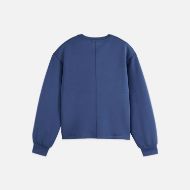 Picture of SCOTCH&SODA WOMEN'S MODAL SWEATSHIRT IN OCEANA 2
