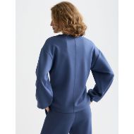 Picture of SCOTCH&SODA WOMEN'S MODAL SWEATSHIRT IN OCEANA 6