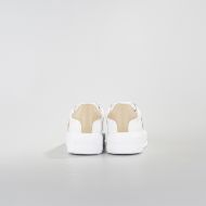 Picture of LOVE MOSCHINO WOMEN'S SNEAKERS ECLIPSE CRYSTAL STRASS IN WHITE/BEIGE 4