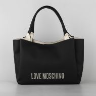 Picture of LOVE MOSCHINO WOMEN'S SHOPPING BAG BOLD LOVE IN BLACK 1