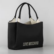 Picture of LOVE MOSCHINO WOMEN'S SHOPPING BAG BOLD LOVE IN BLACK 2