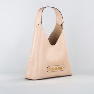 Picture of LOVE MOSCHINO WOMEN'S MAXI HOBO BAG IN NUDE 2