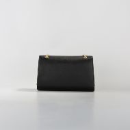 Picture of LOVE MOSCHINO WOMEN'S SHOULDER BAG HEART TURNLOCK IN BLACK 3